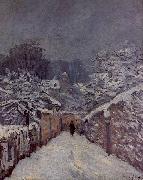 Snow at Louveciennes Alfred Sisley